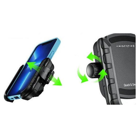 Uchwyt do roweru i motocykla na telefon - R9-clip Uchwyt do roweru i motocykla na telefon - R9-clip