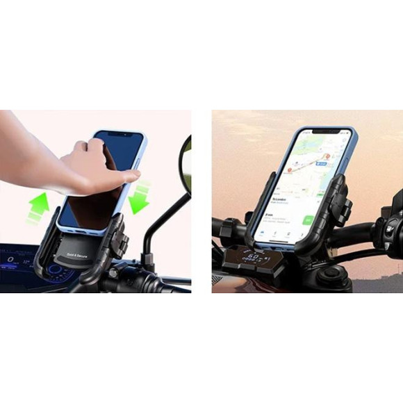 Uchwyt do roweru i motocykla na telefon - R9-clip Uchwyt do roweru i motocykla na telefon - R9-clip