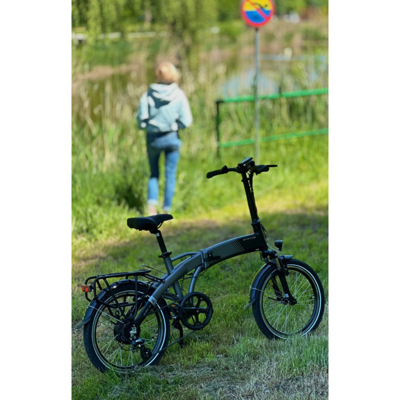 Dobrej jakości składany rower elektryczny - Barton Łódź