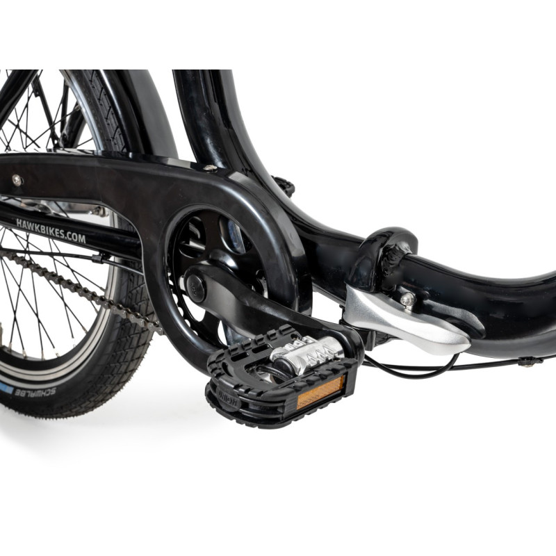 Lekki komfortowy rower składany na kołach 20"