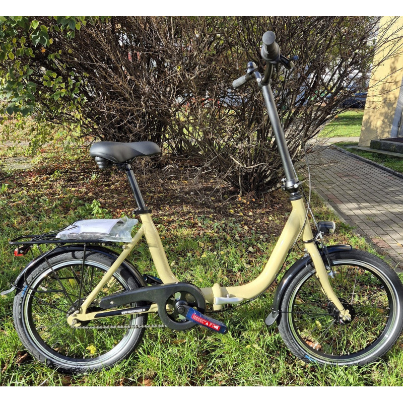 Lekki komfortowy rower składany na kołach 20"