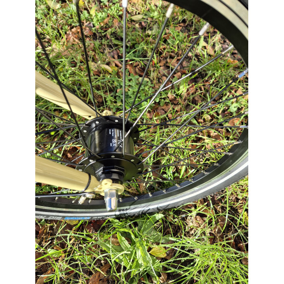 Lekki komfortowy rower składany na kołach 20"