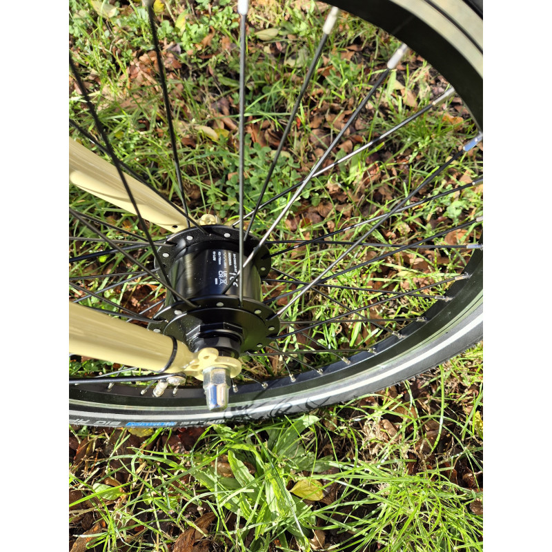 Lekki komfortowy rower składany na kołach 20"