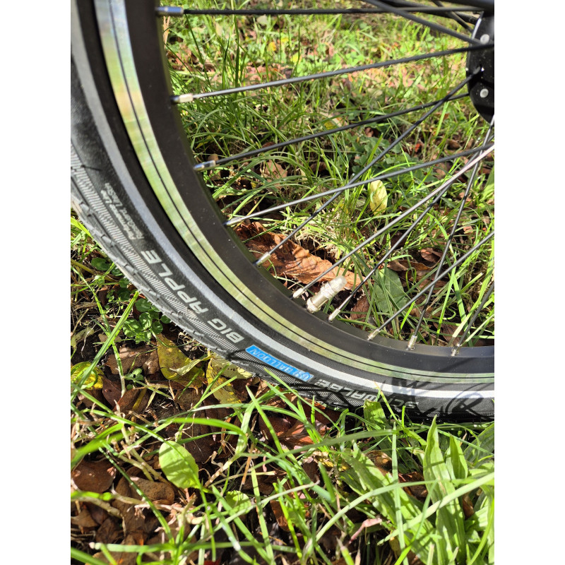 Lekki komfortowy rower składany na kołach 20"