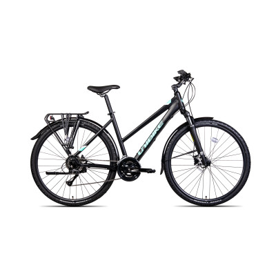 Dobry damski rower crossowy. Bardzo solidny z hamulcami tarczowymi.