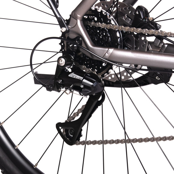 Dobry damski rower crossowy. Bardzo solidny z hamulcami tarczowymi.