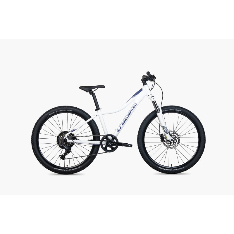 Lekki aluminiowy rower na dobrym osprzęcie Shimano i hamulcami tarczowymi hydraulicznymi