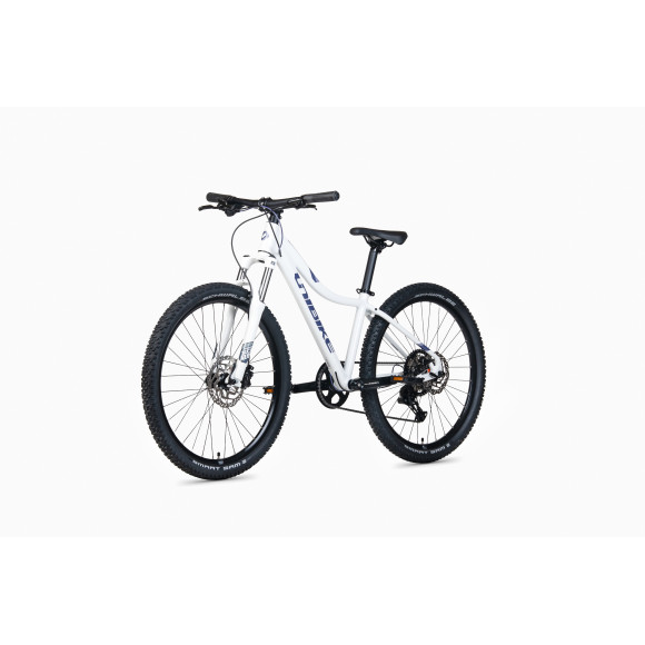 Lekki aluminiowy rower na dobrym osprzęcie Shimano i hamulcami tarczowymi hydraulicznymi