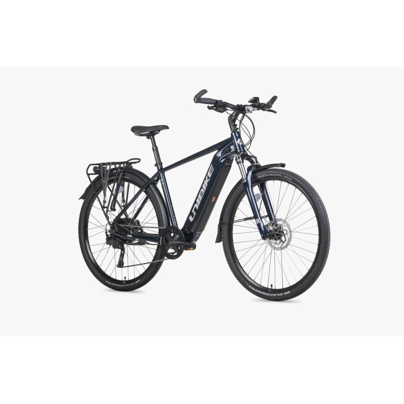 Rower elektryczny Unibike Falcon Męski e-bike z wyposażeniem