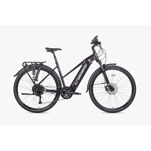 Rower elektryczny Unibike Falcon damski e-bike z wyposażeniem